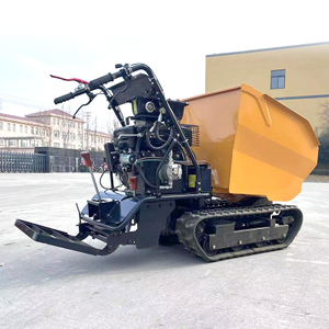 Mini-dumper flexible à entraînement manuel pour excavation