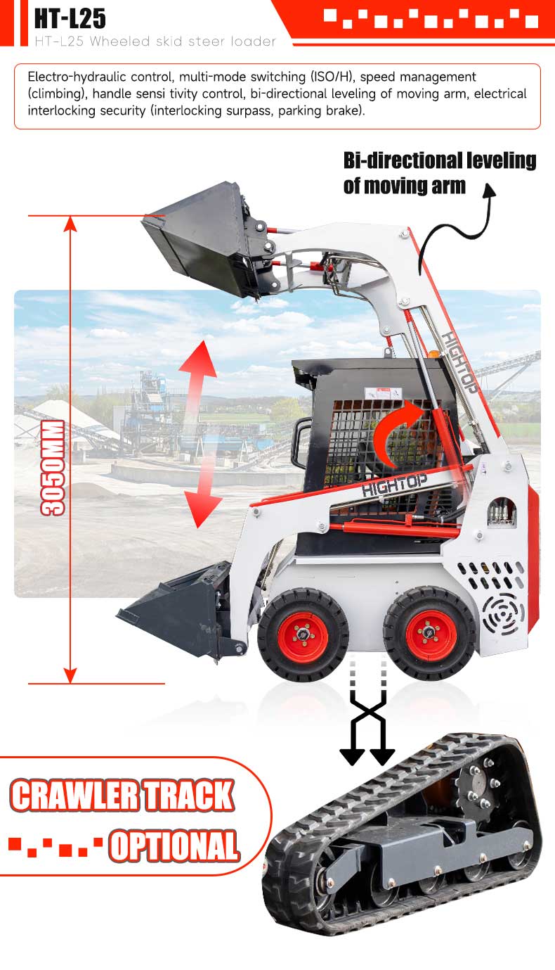 Chargeuse compacte sur roues HT-L25